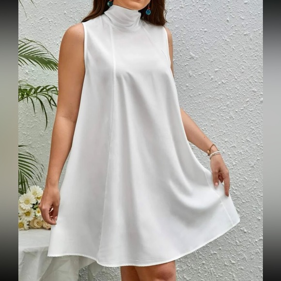 Luxe neck tie party formal evening dress - Picture 4 of 16